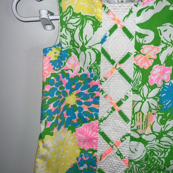 Lilly Pulitzer Green, Pink, Yellow Kids Dress - Picture 6 of 12
